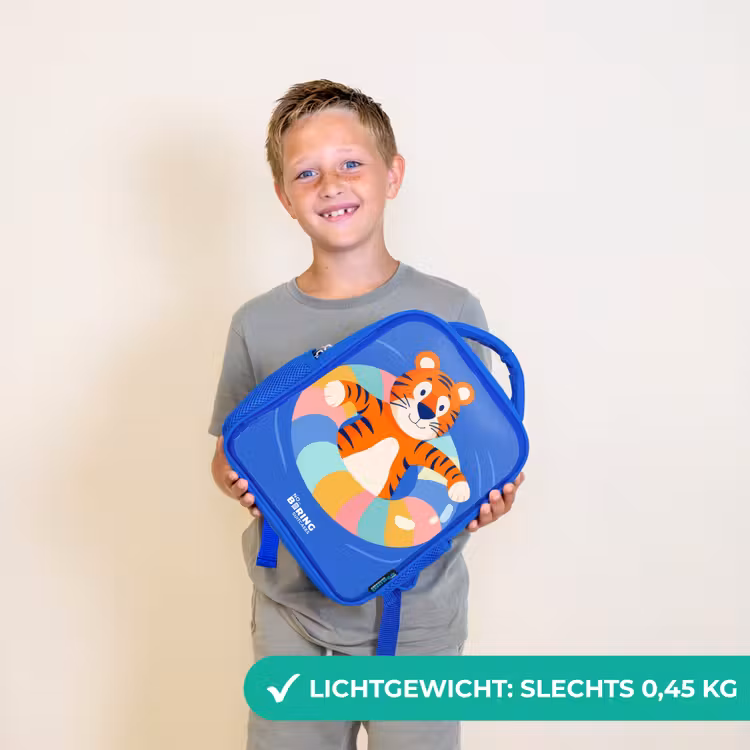 Kinderrugzak - Blauw - Tijger - Zwemband - Water — 2