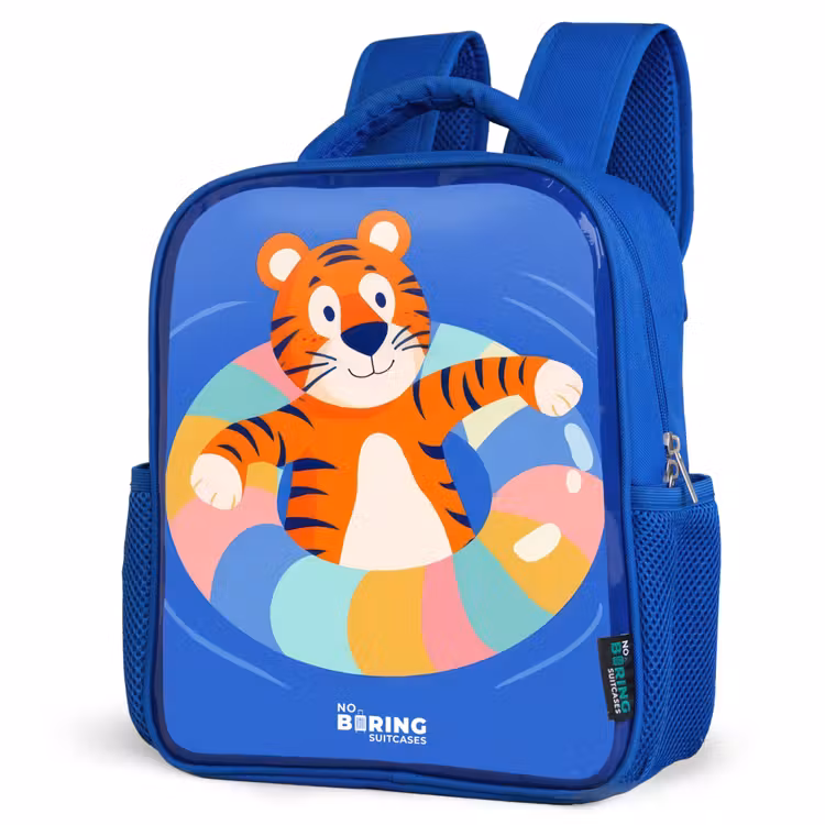 Kinderrugzak - Blauw - Tijger - Zwemband - Water — 9