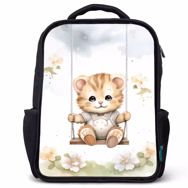 Kinderrugzak - Zwart - Beer - Baby - Dier - Kinderen — 1