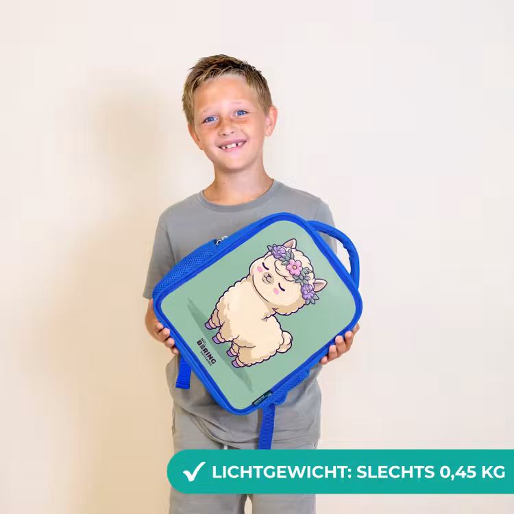 Kinderrugzak - Blauw - Kawai - Alpaca - Groen — 2