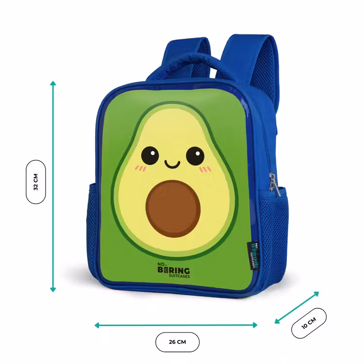 Kinderrugzak - Blauw - Kawai - Avocado - Groen — 6