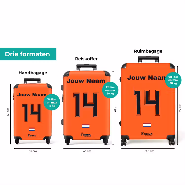 Koffer - Nederland thuisshirt — 8