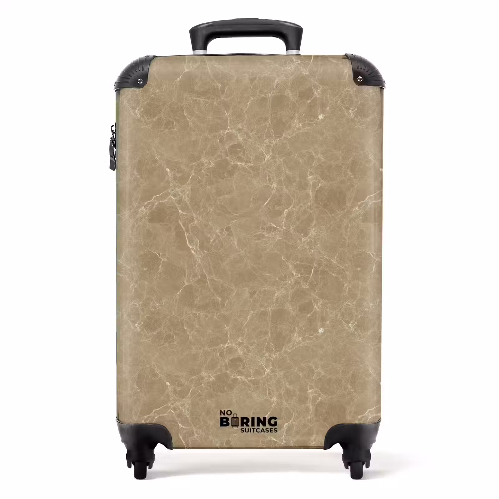 Koffer - Lichtbeige - Nerven - Marmer — 1