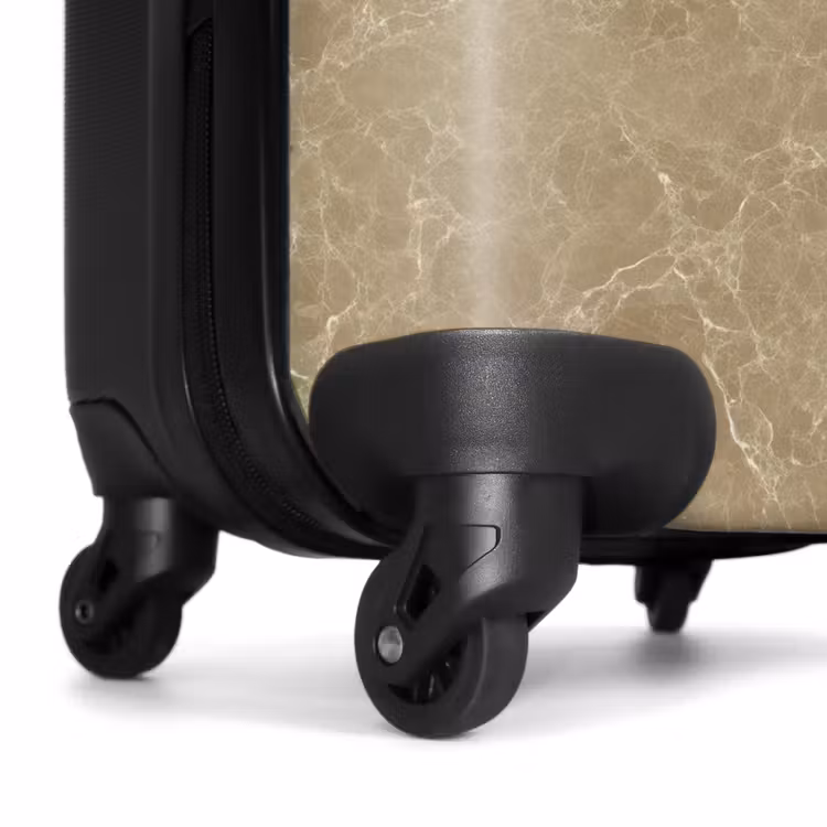 Koffer - Lichtbeige - Nerven - Marmer — 6