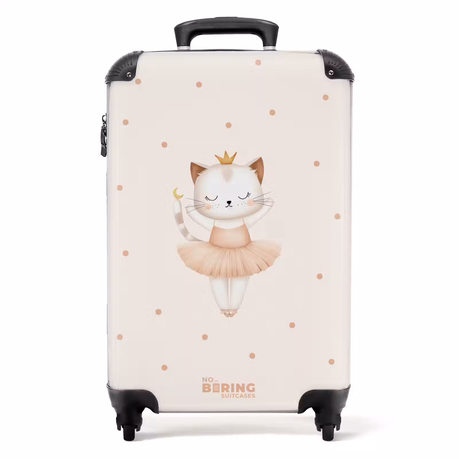 Koffer - Ballerina kitten in beige kleuren — 1