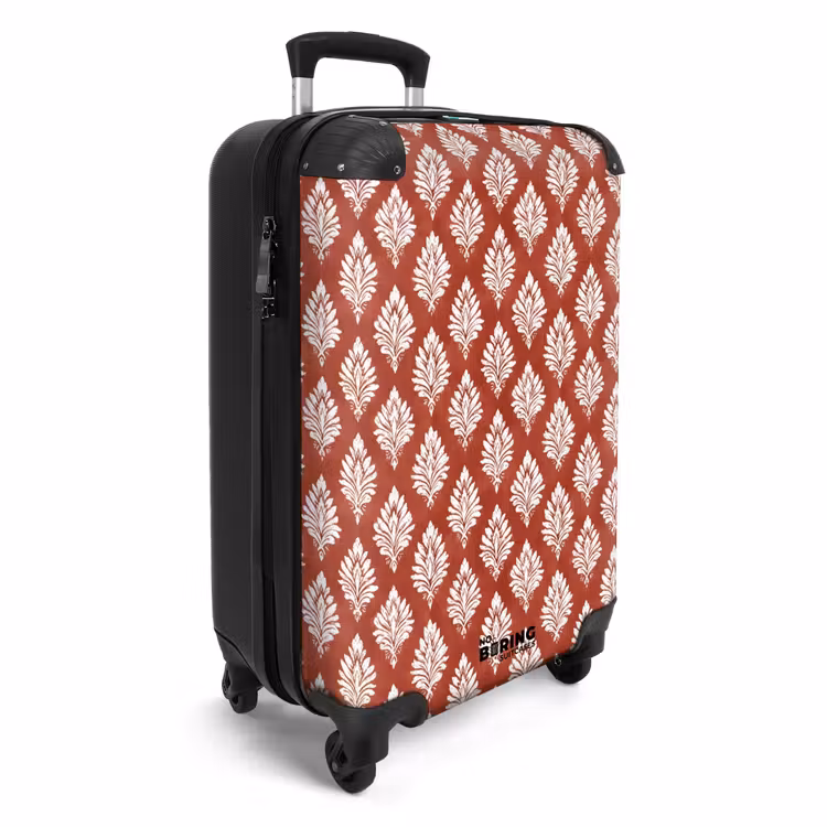 Koffer - Barok print rood — 2