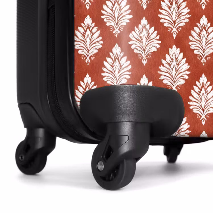 Koffer - Barok print rood — 6