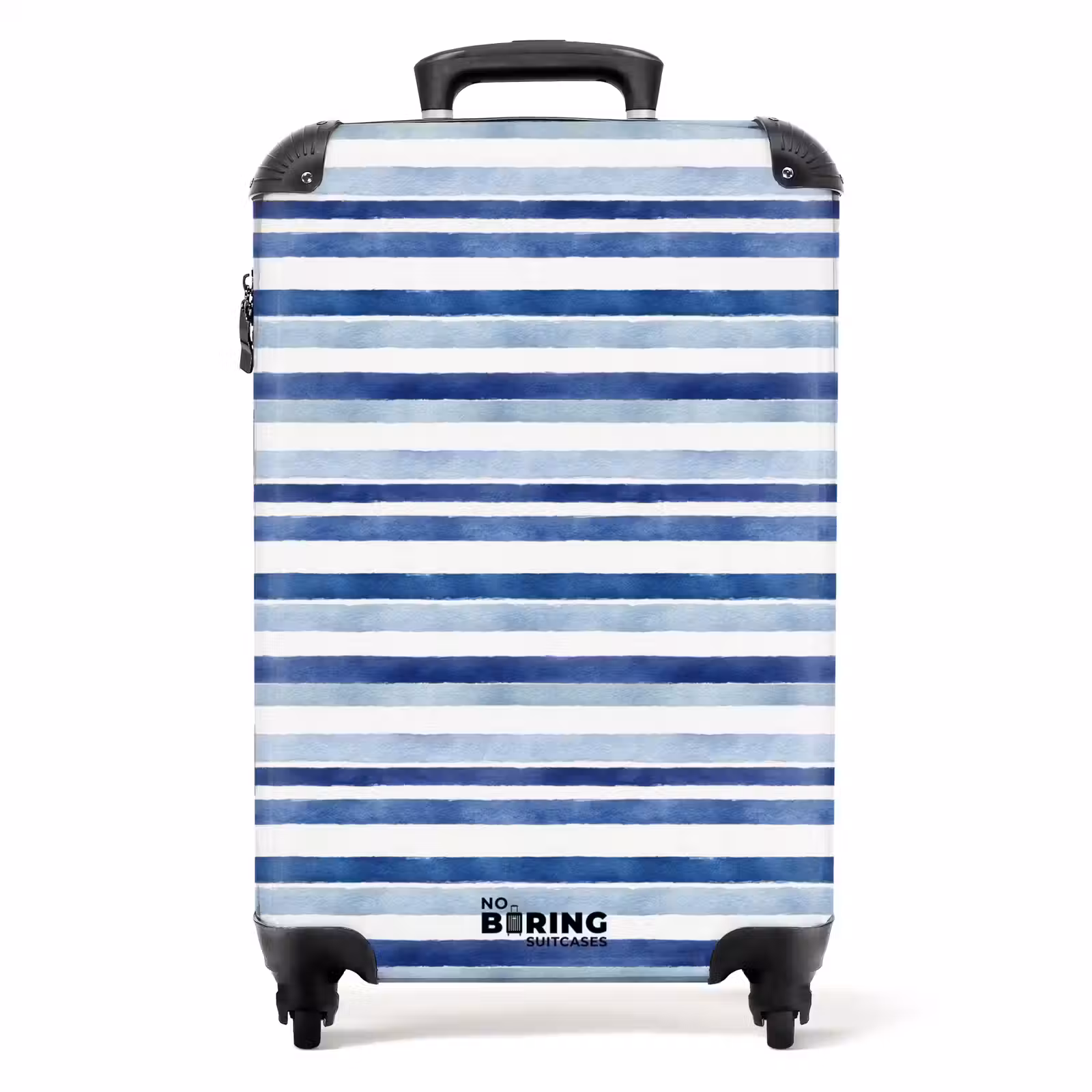 Koffer - Strepen patroon blauw — 1