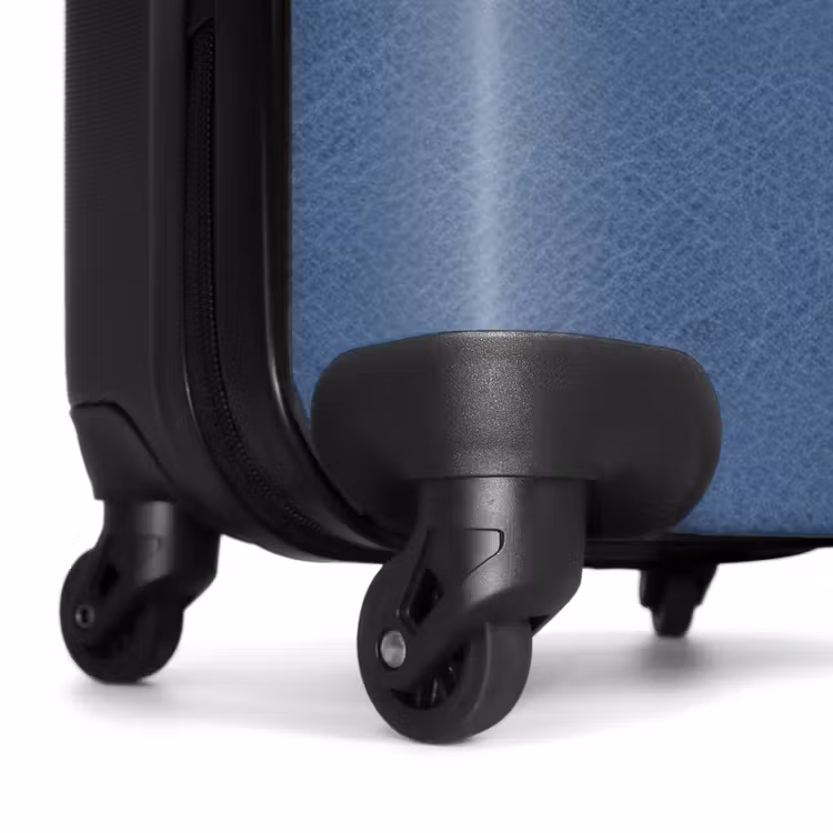 Koffer - Lederen look blauw — 6