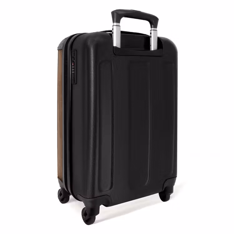 Koffer - Lederen look licht bruin — 3