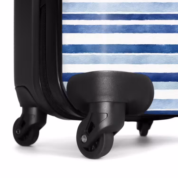 Koffer - Strepen patroon blauw — 7
