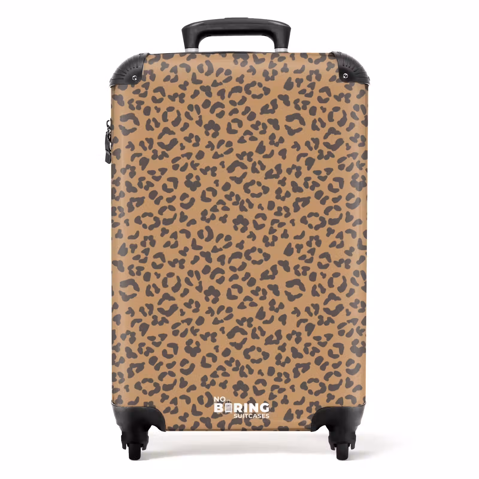 Koffer - Dieren print panter bruin — 1