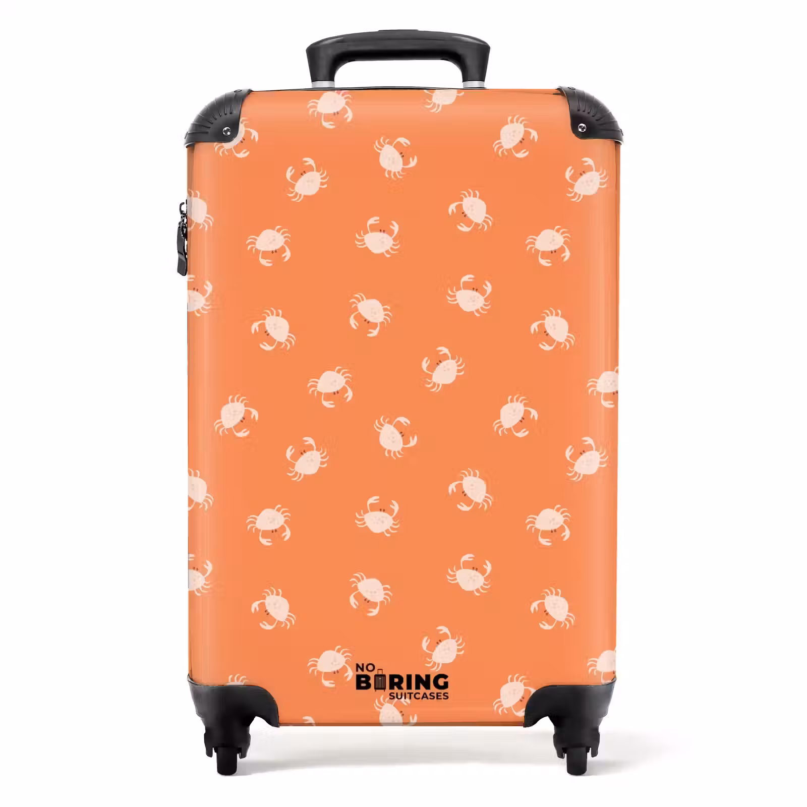 Koffer - Krab patroon oranje — 1