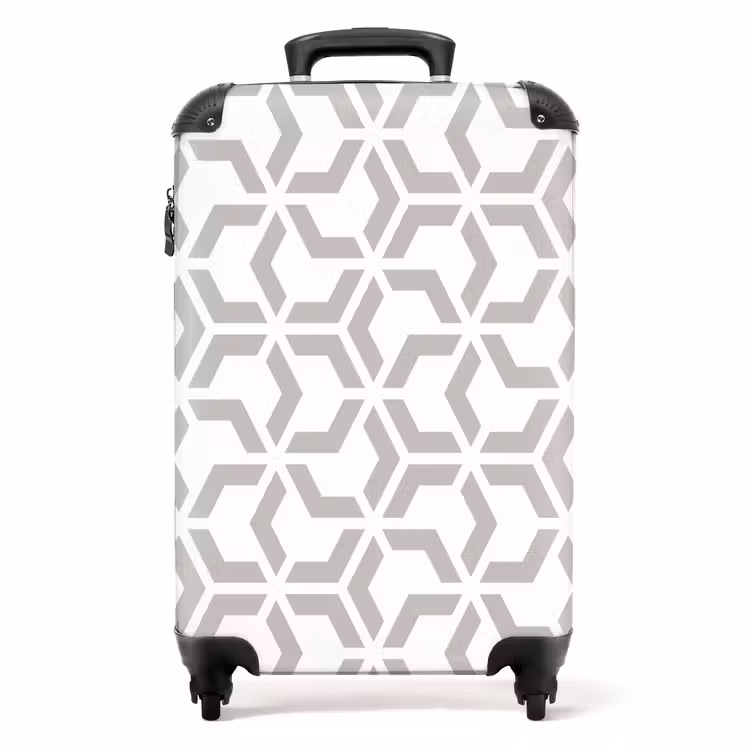 Koffer - Grafisch - Patroon - Modern — 1