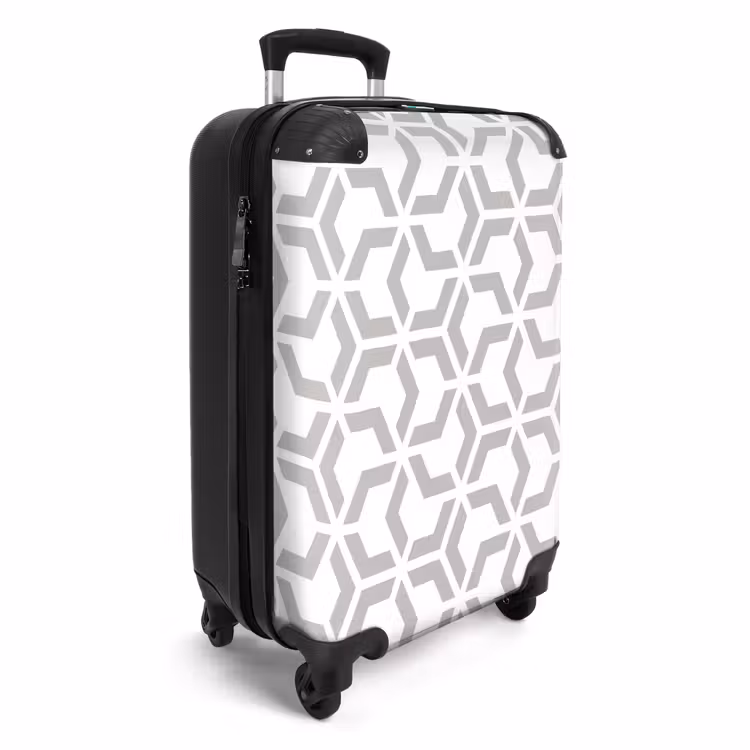 Koffer - Grafisch - Patroon - Modern — 2