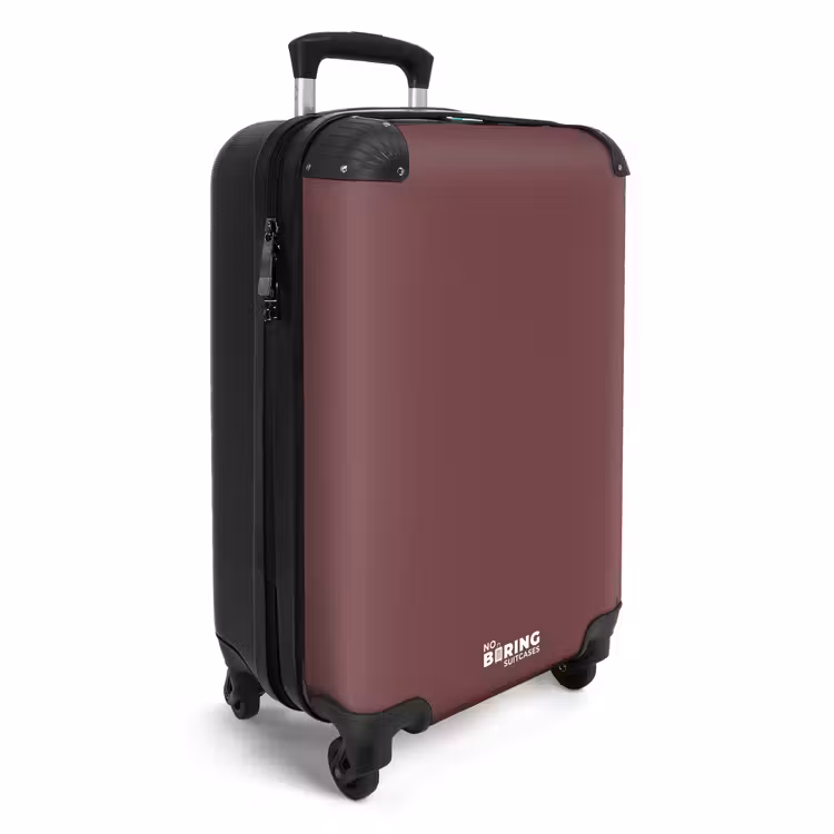Koffer - Diep roodbruine tint — 2