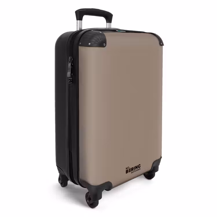 Koffer - Aardse taupe tint — 2