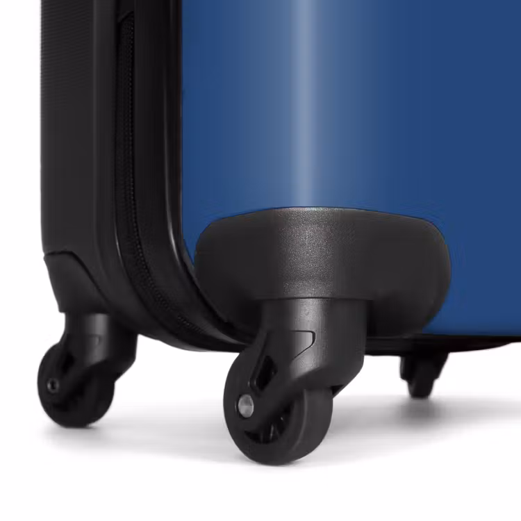 Koffer - Blauwe achtergrond met grote contourtekst Travel — 6