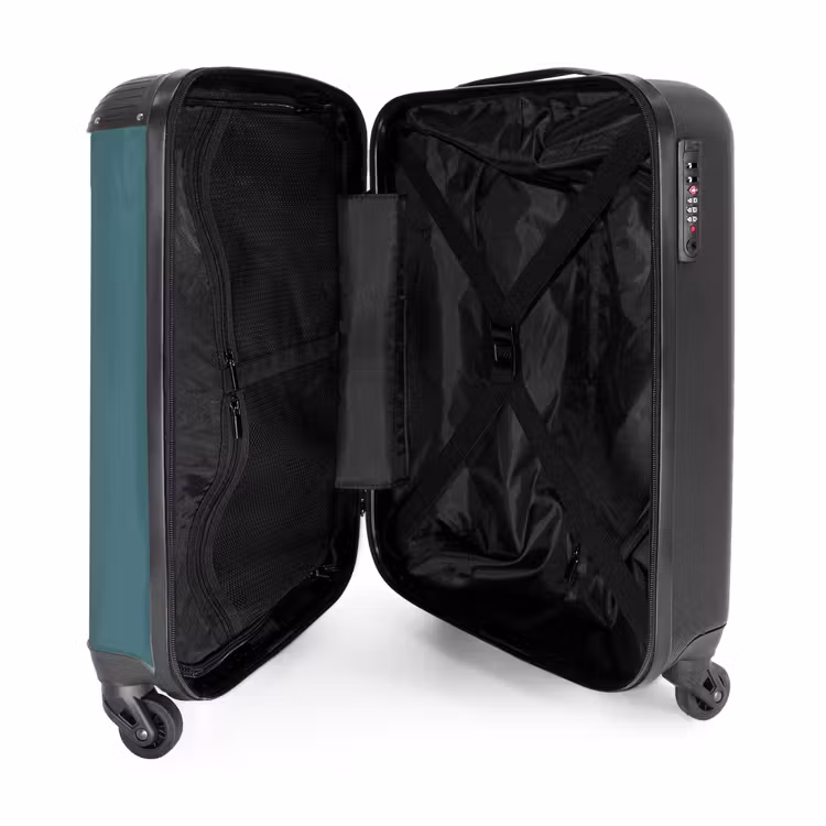 Koffer - Donkere teal tint — 4