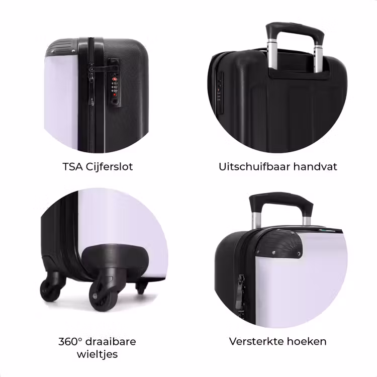Koffer - Licht lavendelkleurige tint — 7