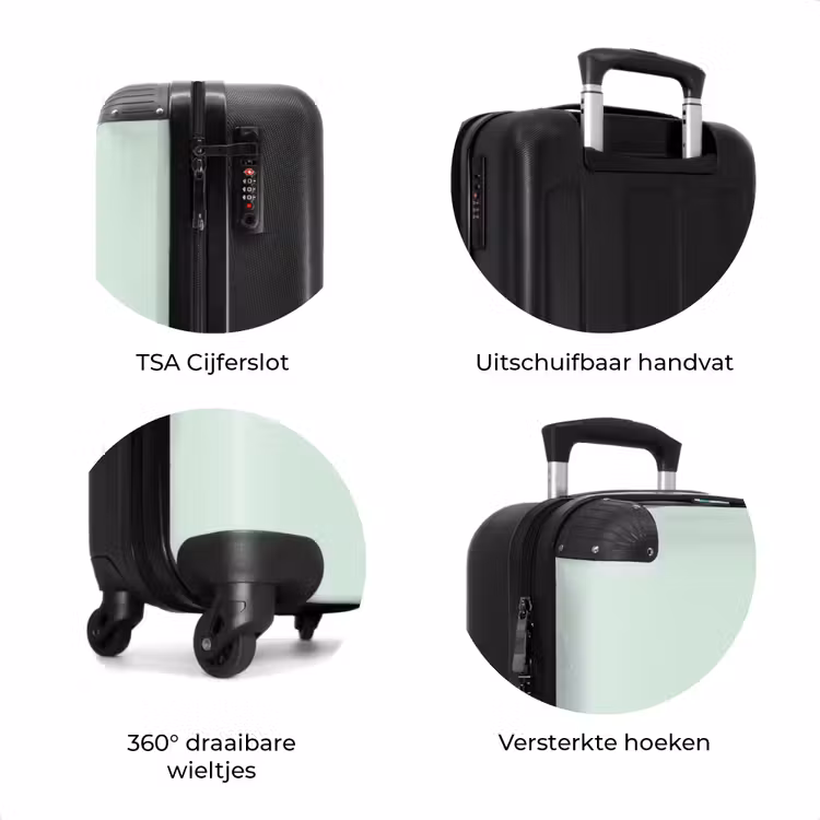 Koffer - Lichte mintgroene tint — 7