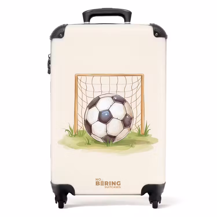 Koffer - Voetbal in een goal — 1