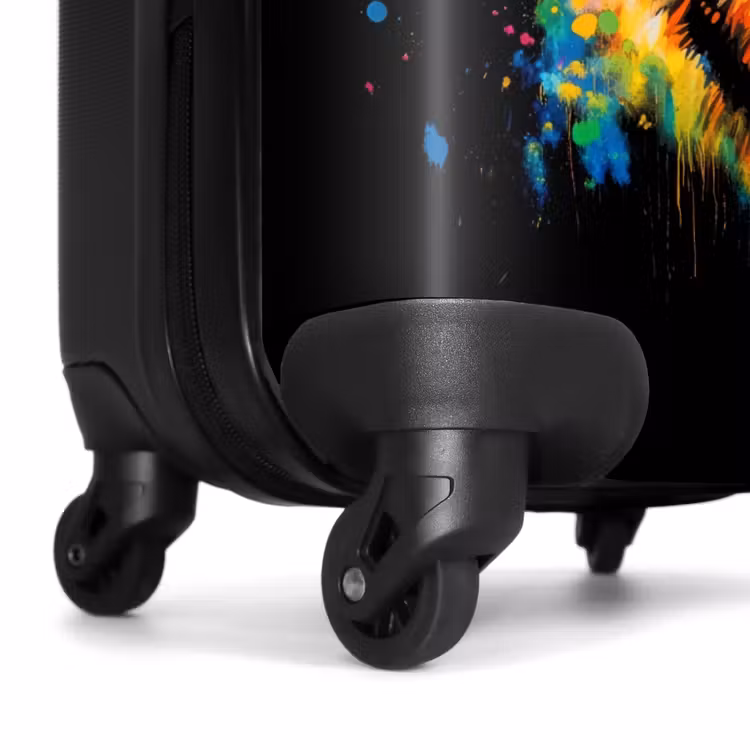 Koffer - Duitse Herdershond met graffiti — 6