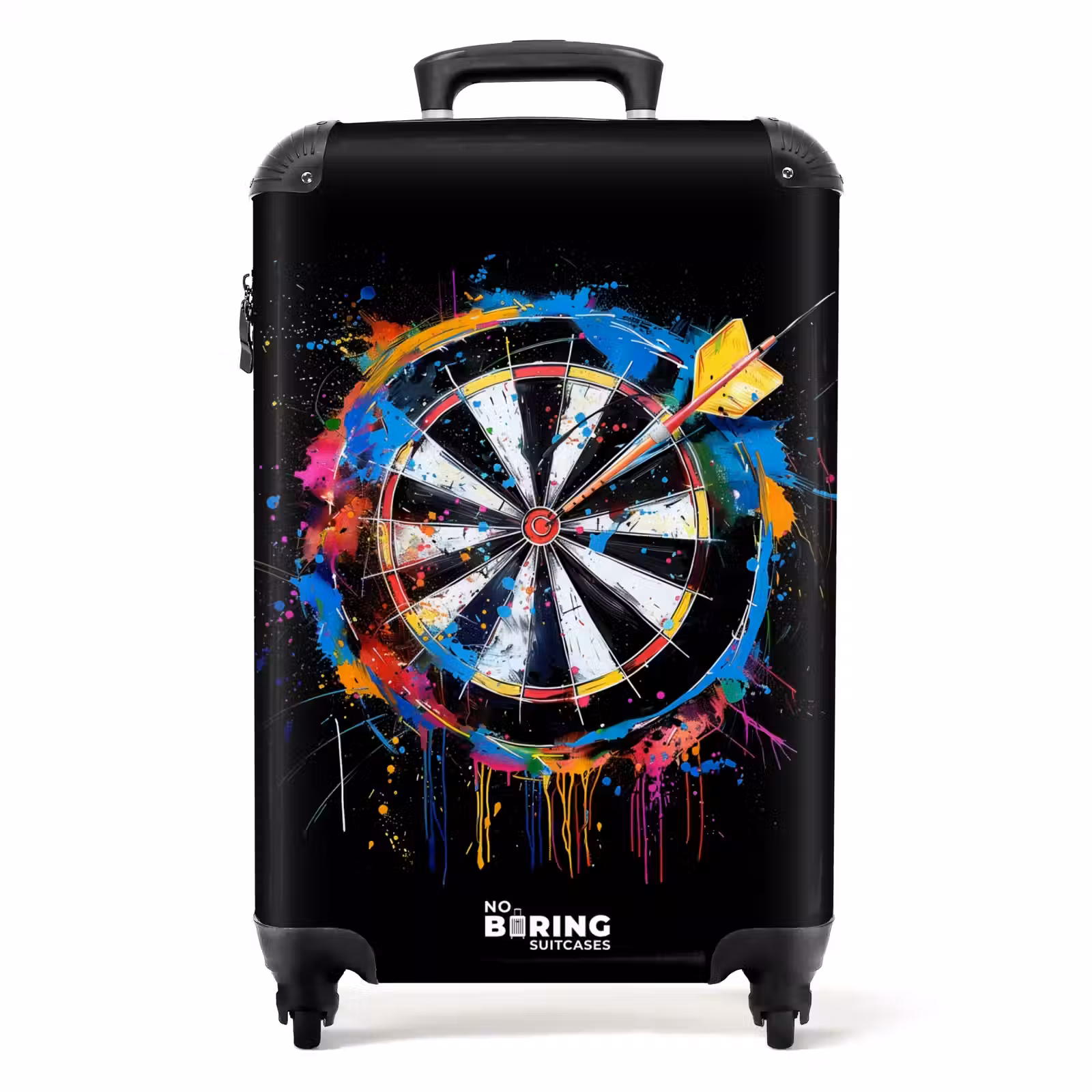 Koffer - Dartbord met graffiti — 1