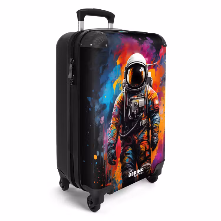 Koffer - Astronaut omringd door graffiti — 2