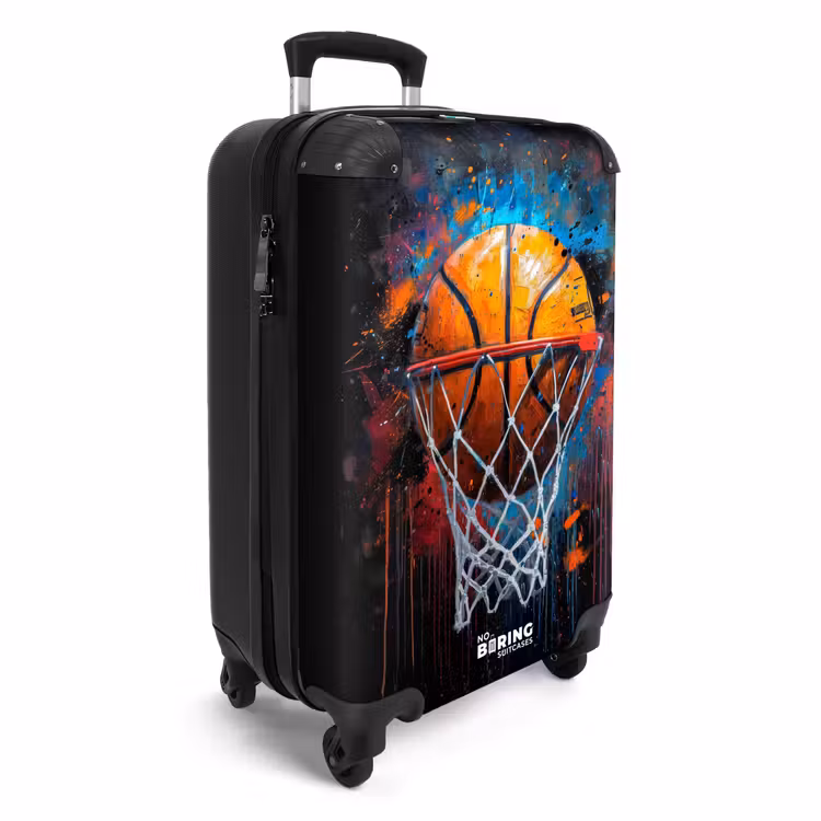 Koffer - Basketbal omringd door graffiti — 2