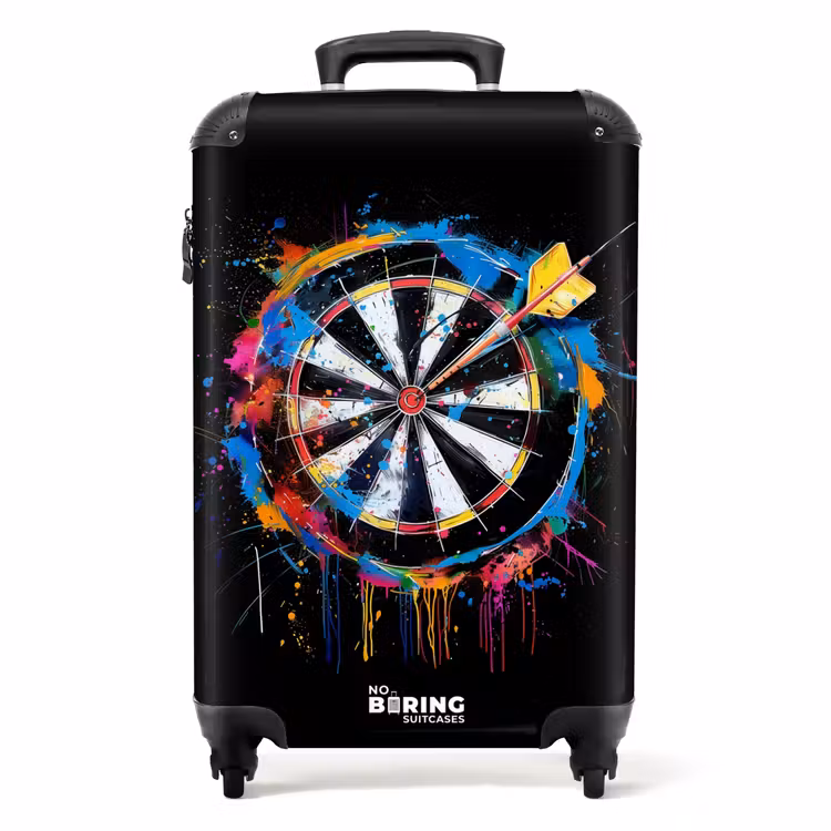 Koffer - Dartbord met graffiti — 1
