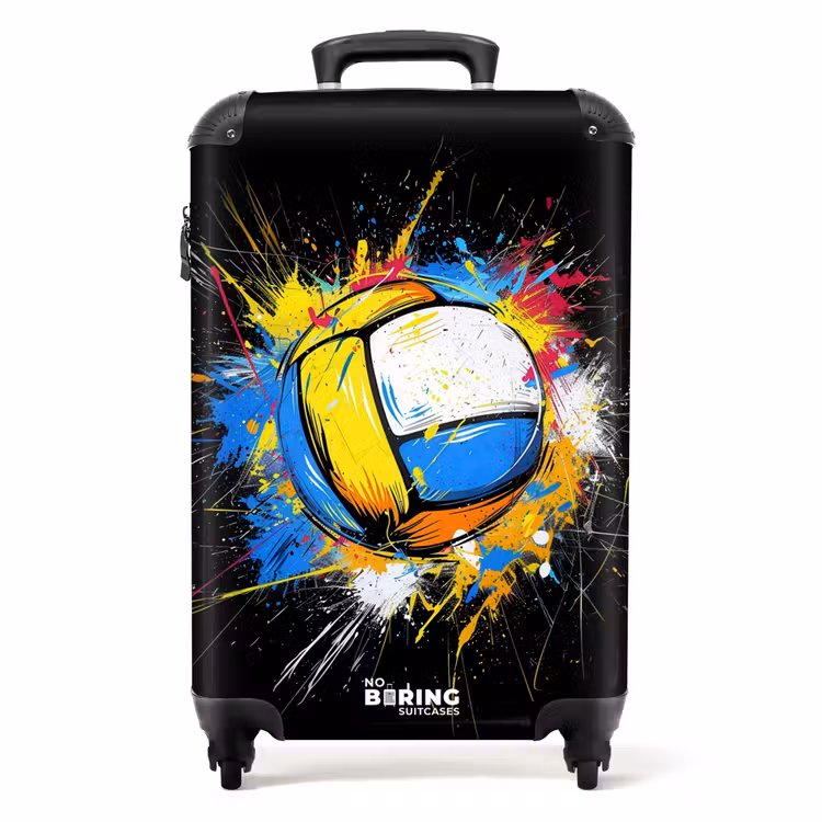 Koffer - Volleybal met graffiti — 1
