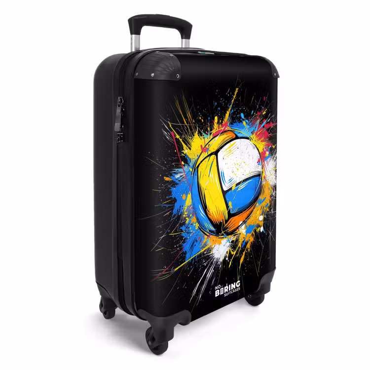 Koffer - Volleybal met graffiti — 2