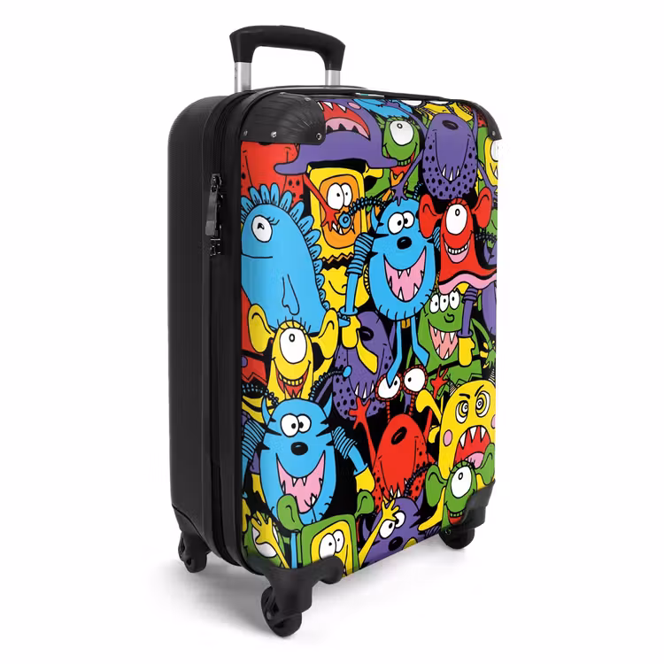 Koffer - Monsters met Felle Kleuren — 2
