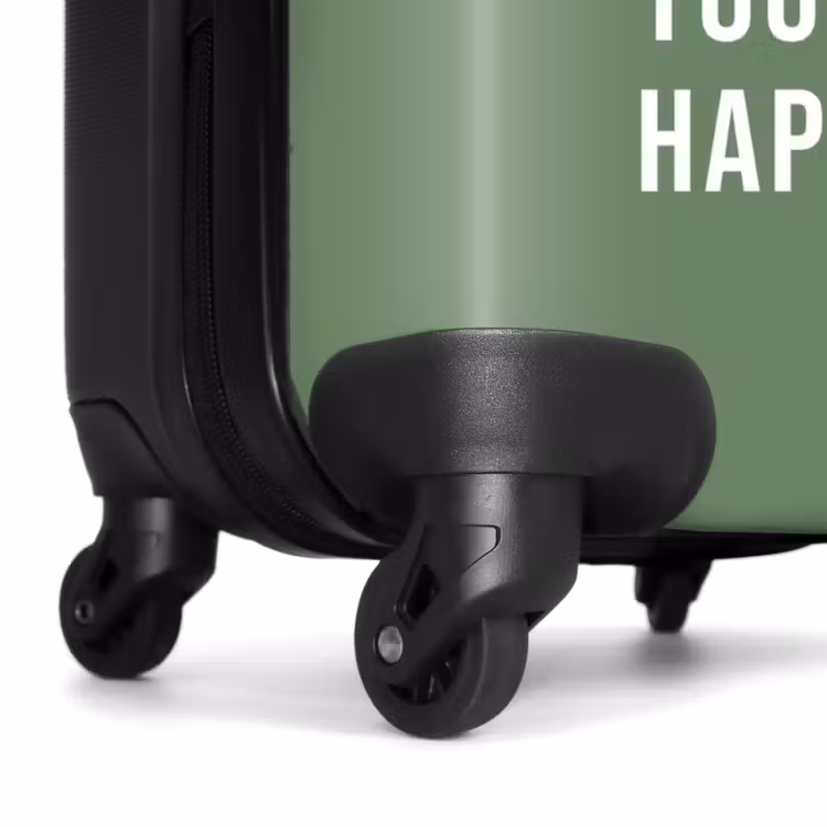 Koffer - Quotes - Do what makes you happy mosgroen — 6