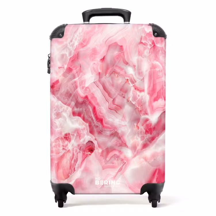 Koffer - Marmer - Roze Kwarts Marmer — 1