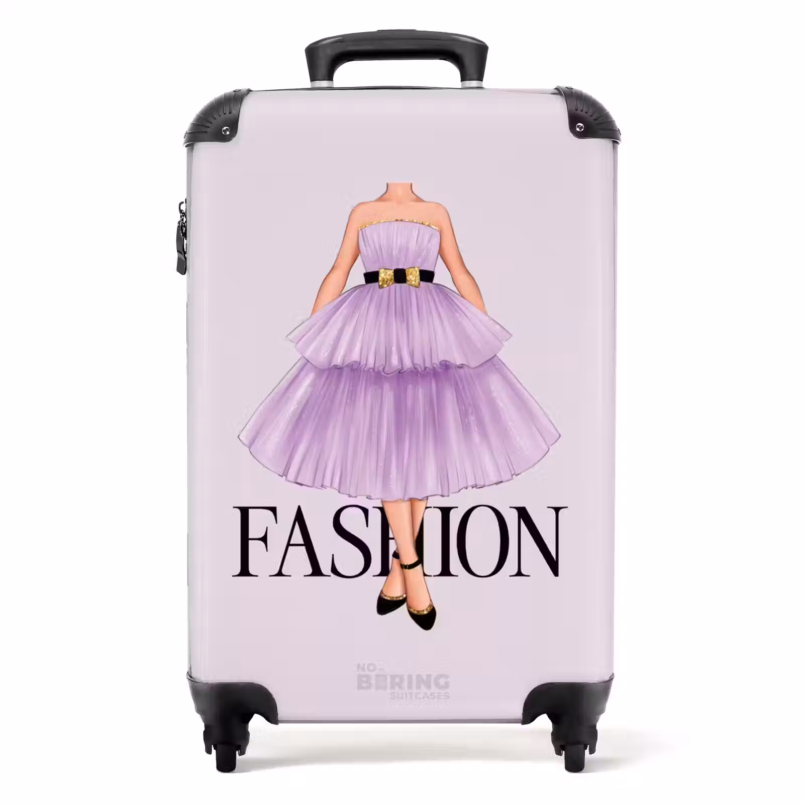 Koffer - Fashion - Paarse jurk — 1