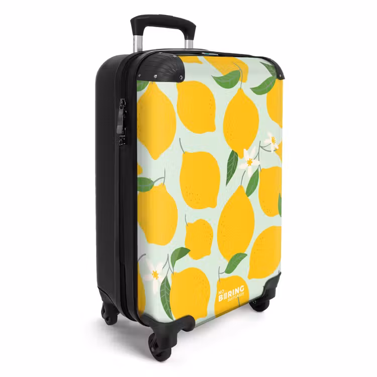 Koffer - Pastel fruit - Citroenen — 2