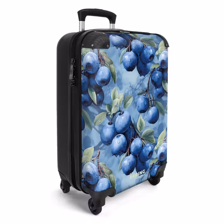 Koffer - Vintage fruit - Blauwe bes — 2