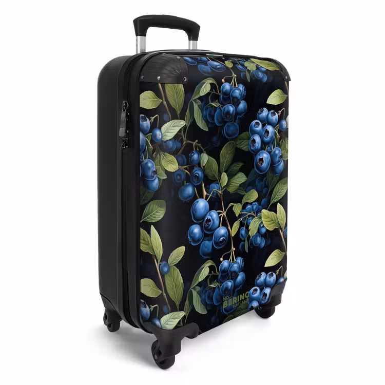 Koffer - Vintage fruit - Blauwe bessen — 2