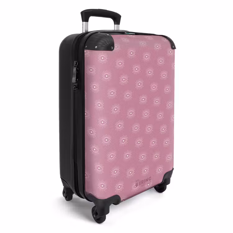 Koffer - Boho - Paars patroon — 2