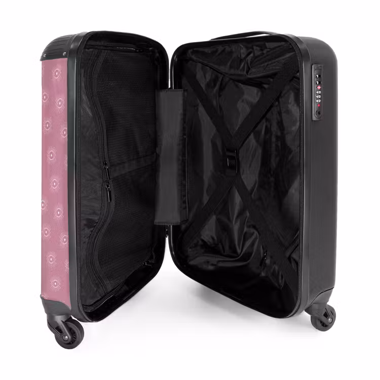 Koffer - Boho - Paars patroon — 4