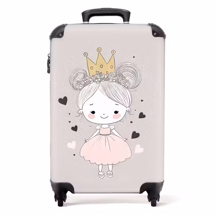 Koffer - Prinses met knotjes — 1