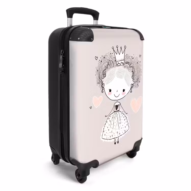 Koffer - Prinses met krulletjes — 2