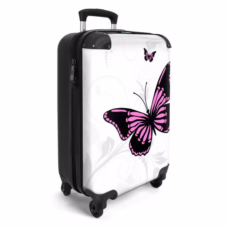 Koffer - Magenta monarch — 2