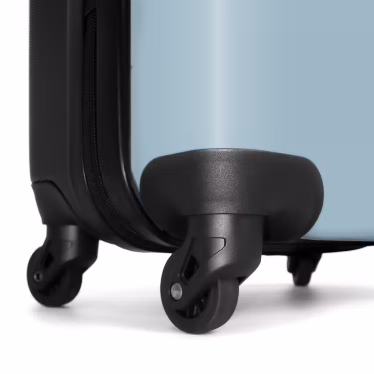 Koffer - Rode trekker blauwe achtergrond — 6