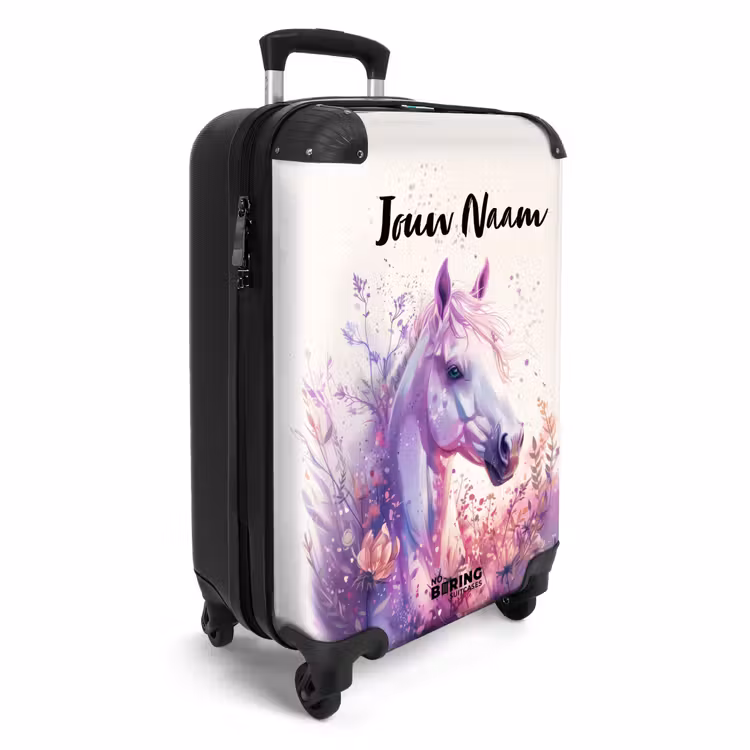 Koffer met naam – Parelachtige Pony — 2