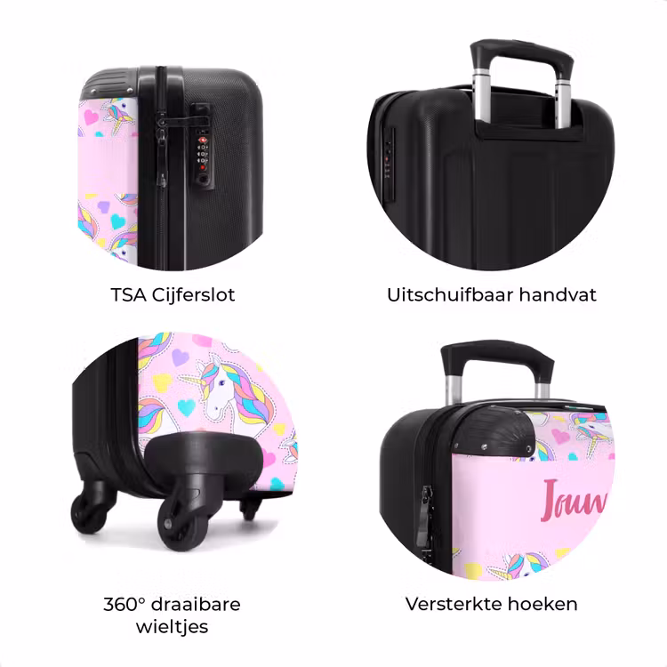 Koffer met naam - Eenhoorn euforie — 8
