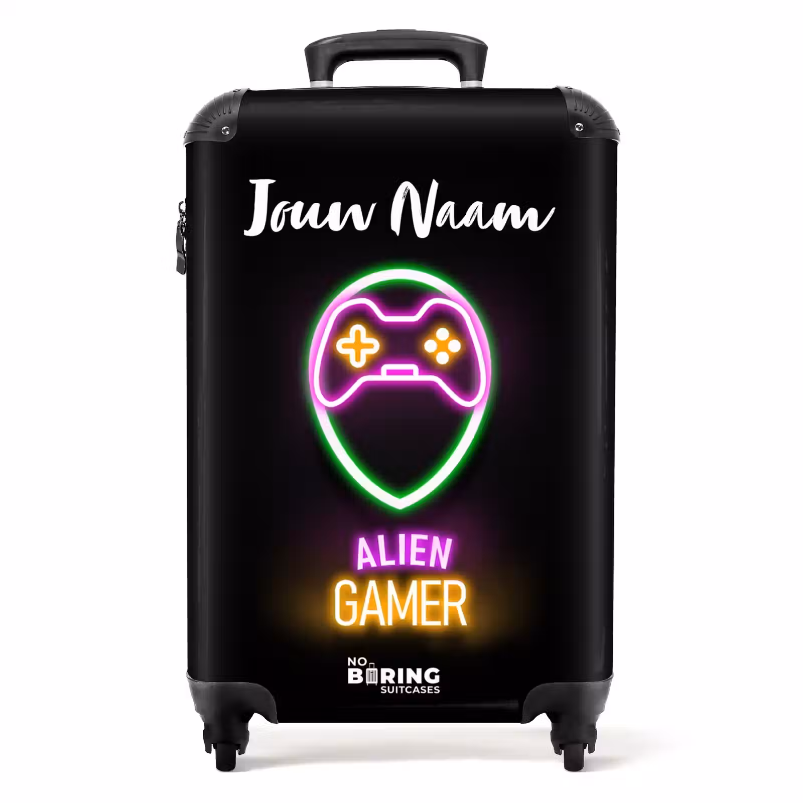 Koffer met naam - Alien Gamer — 1