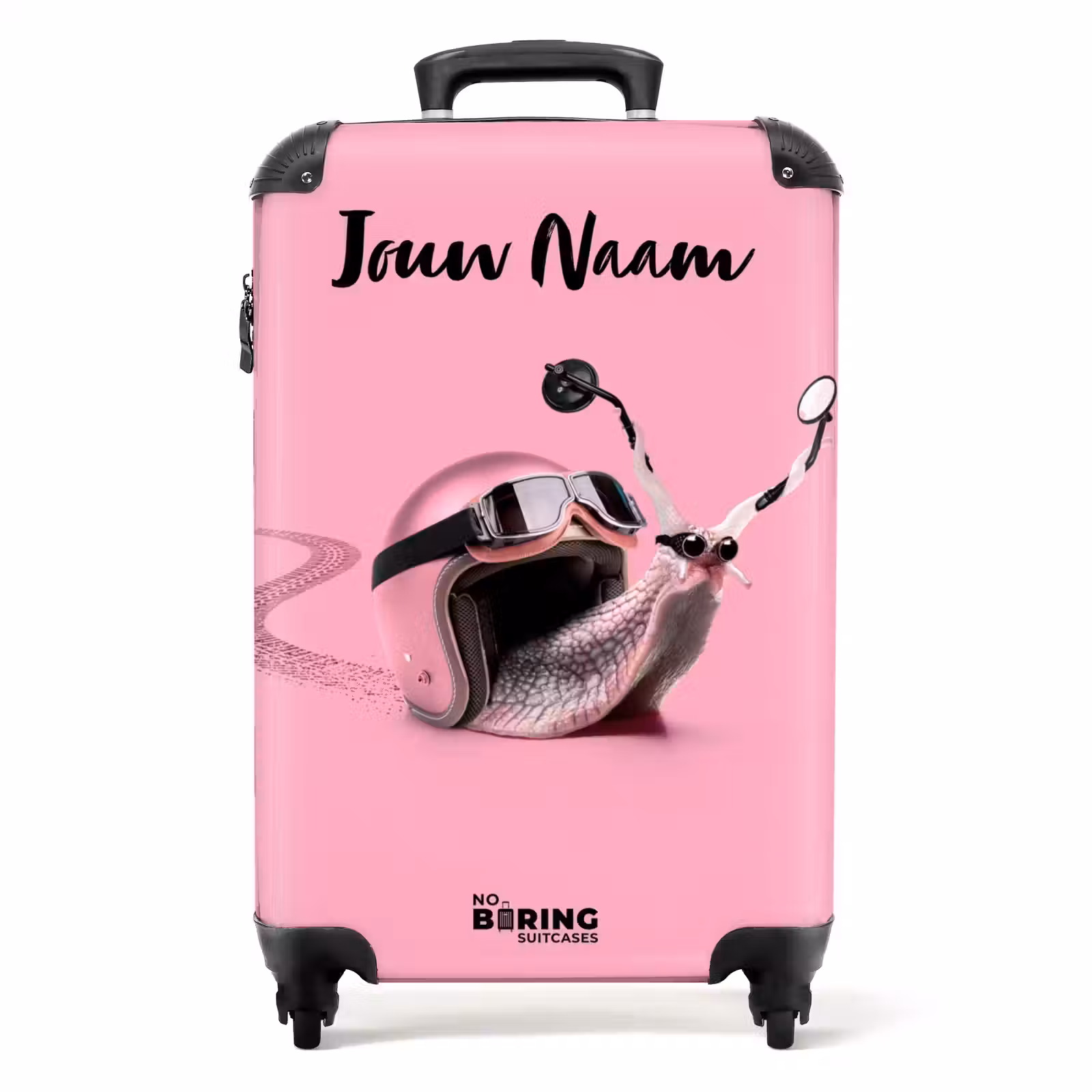 Koffer met naam - Escar-Go - Roze — 1